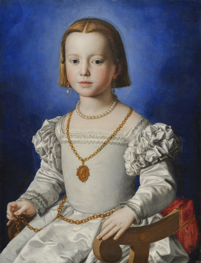 Portrait of Bia de' Medici Bronzino